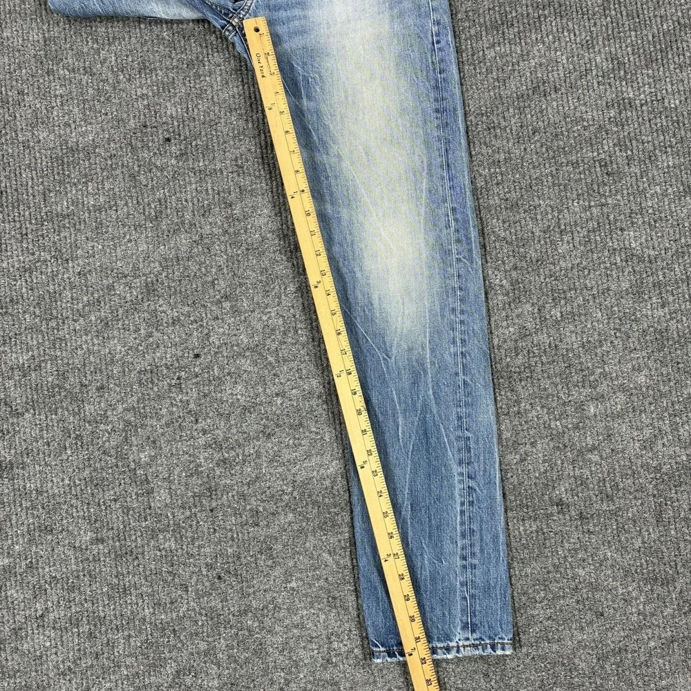 American Eagle Outfitters Jeans Mens 29x32 Light Wash Slim Skinny Distressed